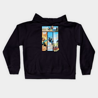 invincible comic strip Kids Hoodie